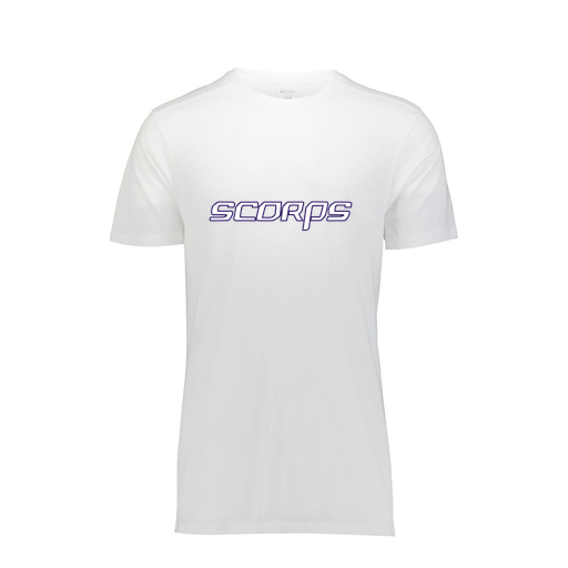 [FTSCUBWH-YS-LOGO2] Decker Youth Tri-Blend T-Shirt - Short Sleeve (Youth S, White, Logo 2)